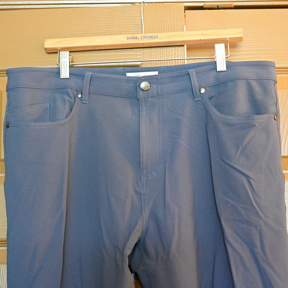 Men's Olivers Apparel 5 pocket Passage pant 36 x 32 blue gray color
